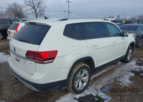 2019 Volkswagen Atlas 3.6L V6 Se W/Technology from USA, damaged, VIN 1V2WR2CA6KC511793